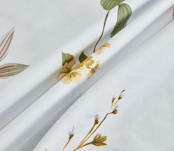 Комплект с одеялом Asabella 1868 печатный сатин