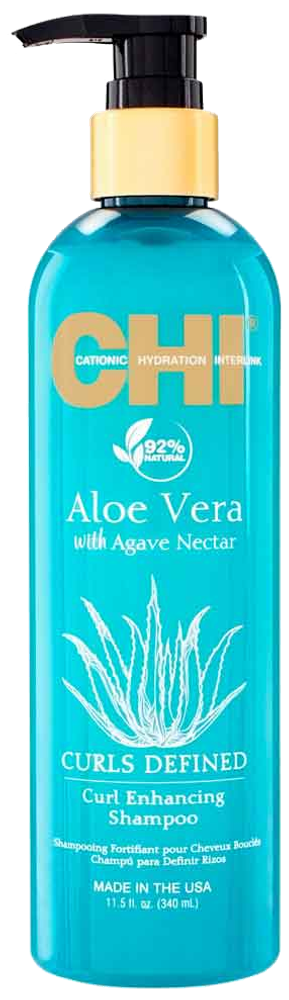 CHI Aloe Vera with Agave Nectar Curl Enhancing Shampoo