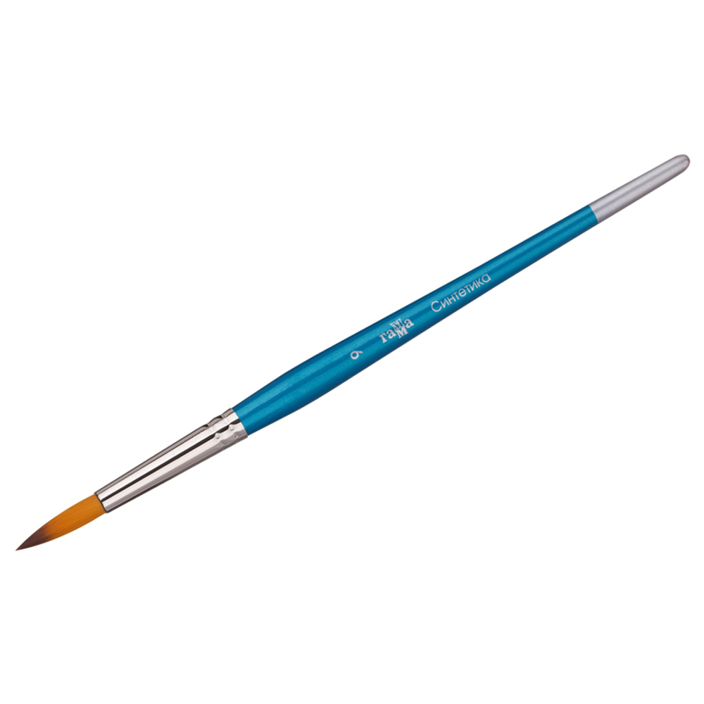 Кисть синтетика Гамма, круглая №09