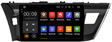 Магнитола для Toyota Corolla 2013-2016 - AIROC 2K RX-1103 Android 13, QLed+2K,  ТОП процессор, 8/128, CarPlay, SIM-слот