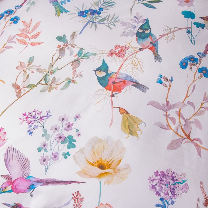 Комплект постельного белья Сатин Премиум «Весенняя симфония»