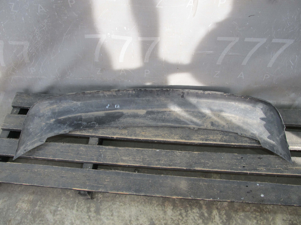 Юбка заднего бампера Skoda Rapid 1 12-20 Б/У Оригинал 5jh807521