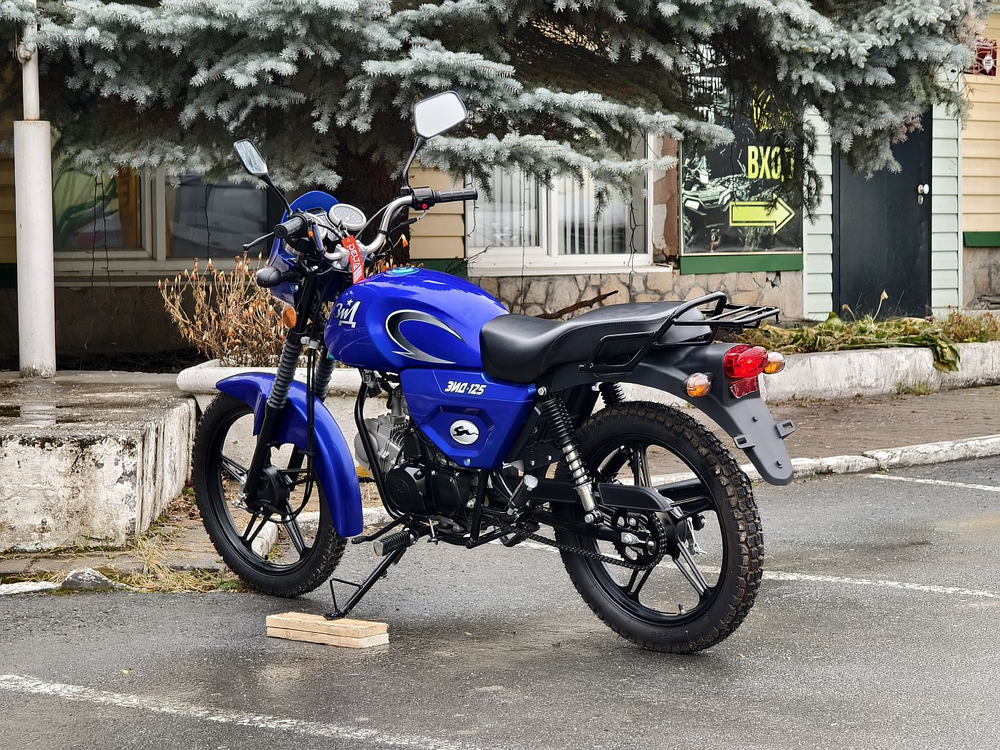 Мотоцикл ЗИД-125 (синий)