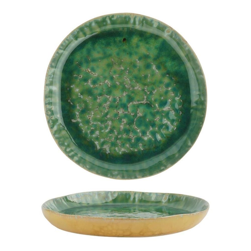 Тарелка с бортом d 22 см h2,7 см Green Frutti di Mare P.L. [1]