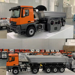 Радиоуправляемый металлический тягач Kabolite 5801 серый 1/14 4x4 масштаб 1/14 , 2,4 ГГц , 4WD, 14-канальная радиоуправляемая модель самосвала , новинка 2025г