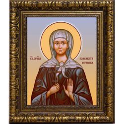 Елисавета Куранова мученица. Икона на холсте.