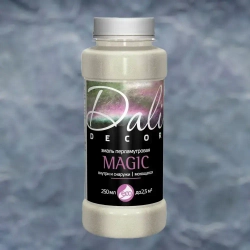 Эмаль акрил. DALI DECOR Magic перламутр. жемчуг 0,25л (Рогнеда) НЕМОРОЗОСТОЙКАЯ от + 5 С