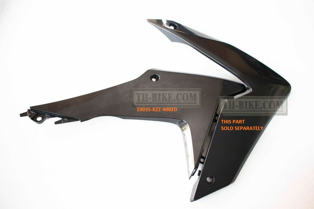 19035-KZZ-900ZD, SHROUD RAD., R. RR. NH1 Black