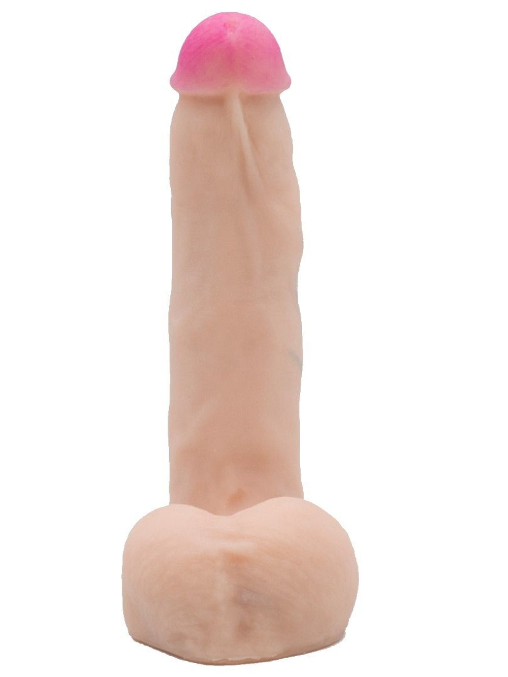 Реалистичный фаллос на поясе Harness - 20,5 см. (Цвет: телесный)