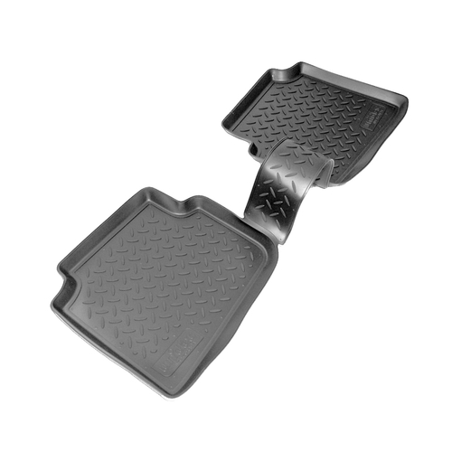 Ковры в салон Norplast/Unidec для Skoda Roomster в кузове 5J (2006-), Черный, задние, арт.NPL-Po-81-71