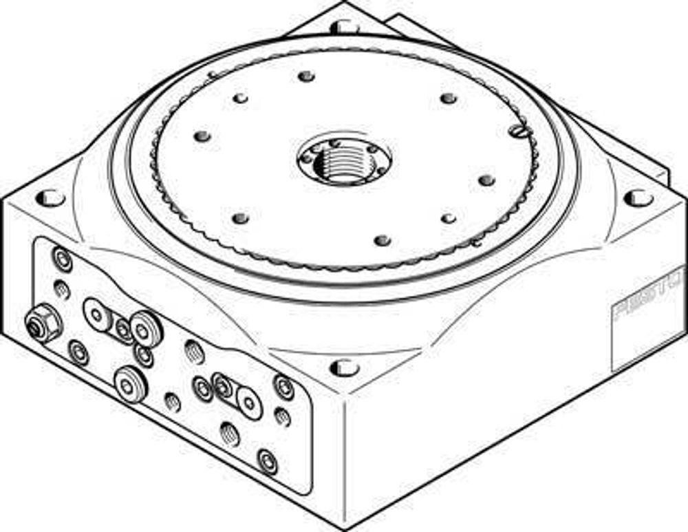 DHTG-140-12-A Делительно-поворотный стол
