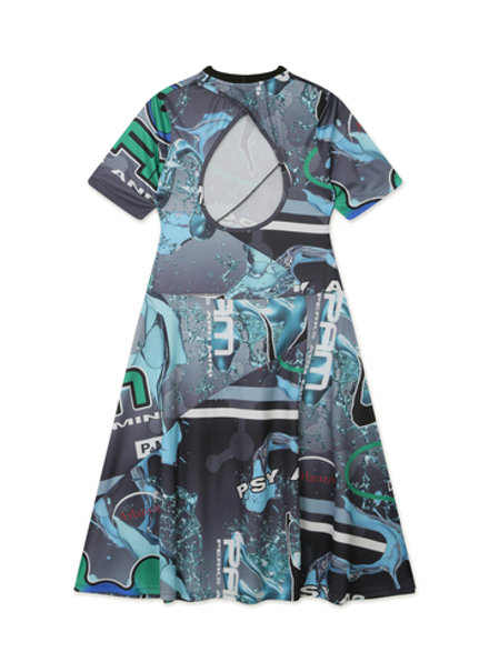 Платье Magnesium Sublimated Long Dress