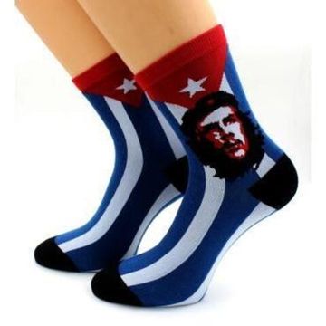 Носки с принтом "Че Гевара" Джим Фитцпатрик длинные Hobby Line