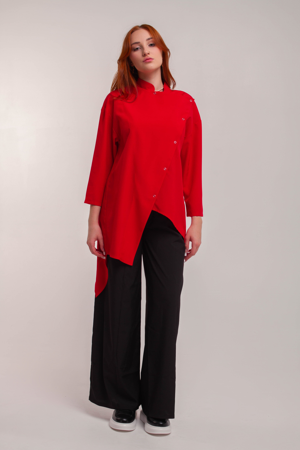 РУБАШКА-КИТЕЛЬ 23Х. PROF красная