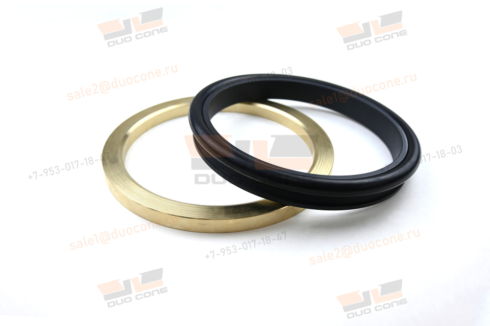 Уплотнение плавающее двойное коническое УПДК К17-А8 БР1 ГТС чугун + бронзовое кольцо