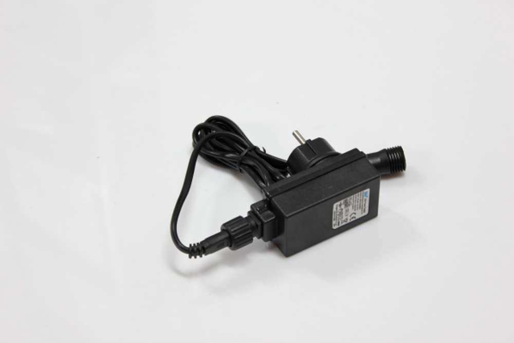 Источник питания для гирлянд серии LED-PLR-100/200-10M/20M-24V (черный провод)