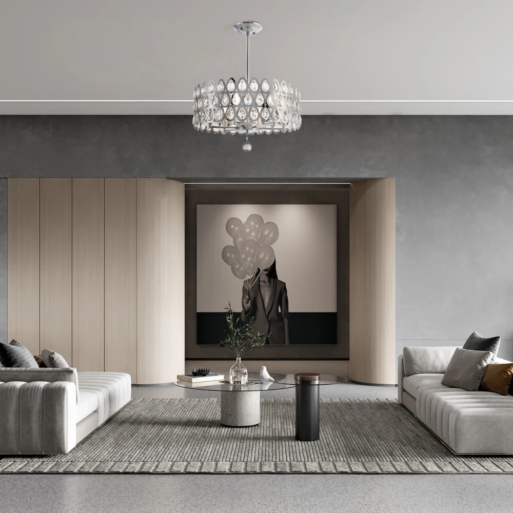 Люстра на штанге Arte Milano SORRENTO-1019 371019/6/300/490 CR