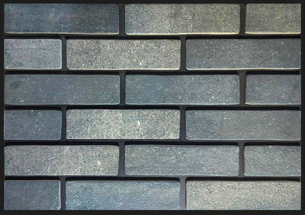 Terramig, Tosca Antracita - фасадная плитка, 235x62x10