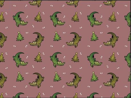 Упаковочная бумага (розовая)