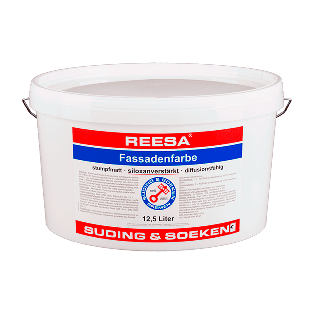 Fassadenfarbe - силиконизированная фасадная краска | Reesa (Германия)