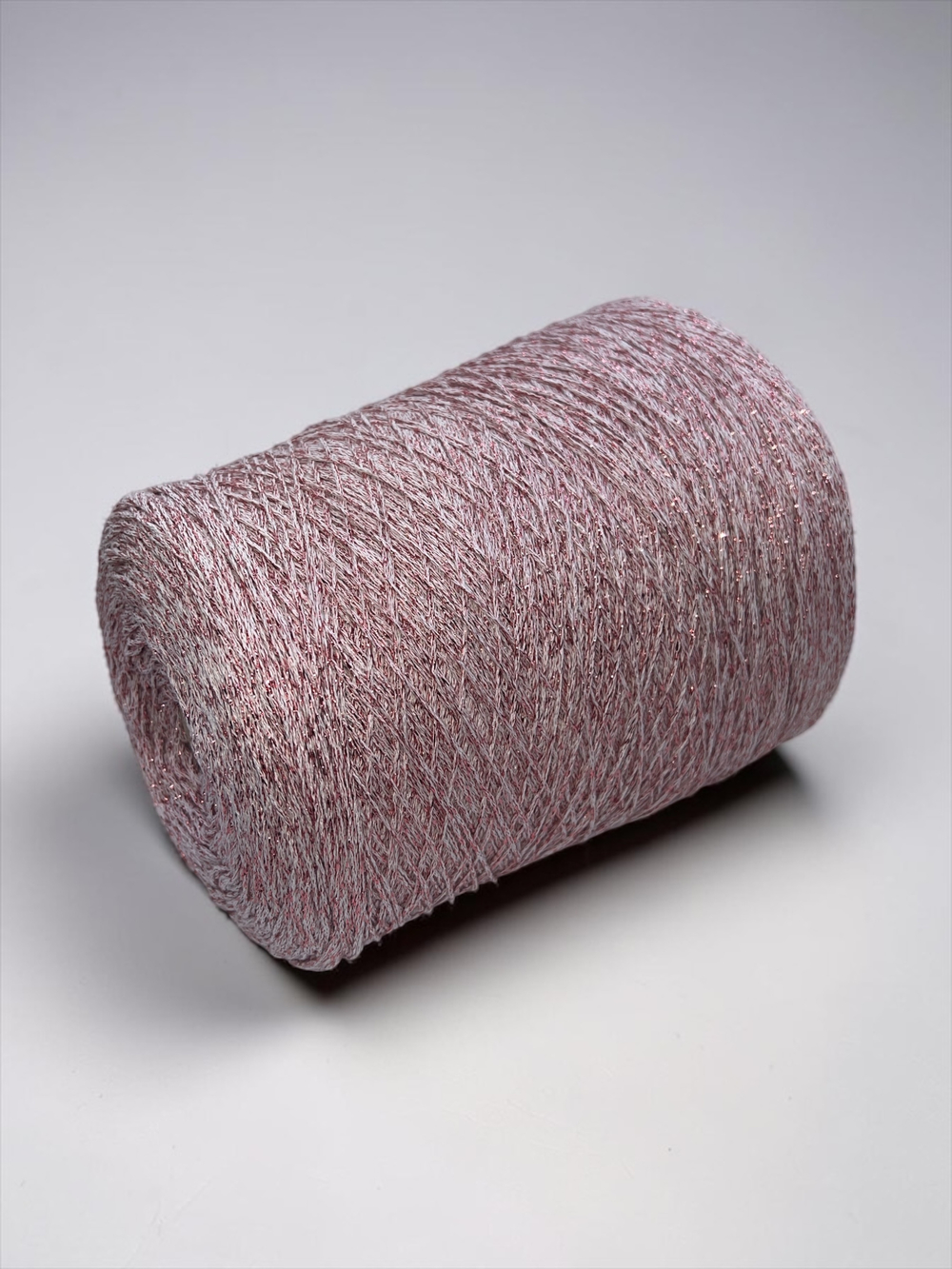 Бобинная пряжа Cotton Lurex (Rosa)