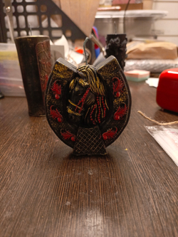 Свеча " Подкова лошадь"