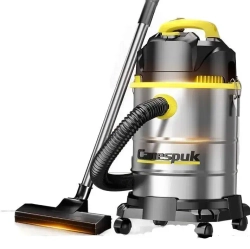 CANESPUK Строительный пылесос 30 л, 3001 Вт