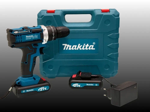 Дрель-шуруповерт, 21 В, 25 Нм, 2 АКБ