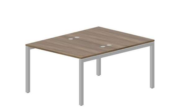 Составной стол Polo на 2 рабочих места 1180х1566х750мм (4 громмета)