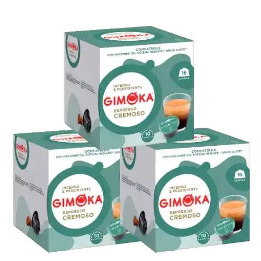 Кофе в капсулах Dolce Gusto Gimoka Espresso Cremoso 16 шт