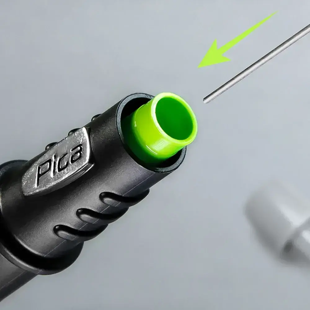 PICA-MARKER 7070 Строительный карандаш автоматический Pica FINE Dry с грифелем 0,9 мм без блистера / 9756 3005 Fplus