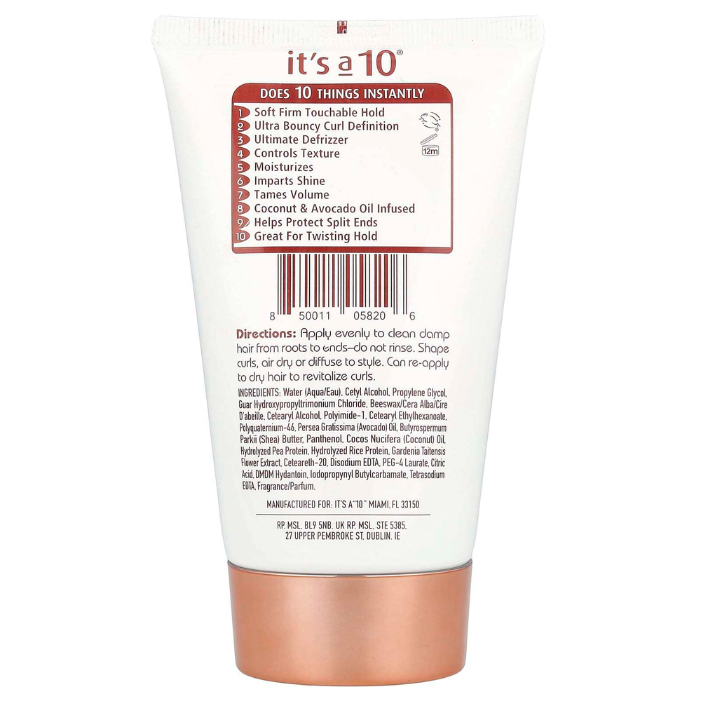 It's a 10, Coily, чудо-крем для локонов, 118 мл (4 жидк. унц.)