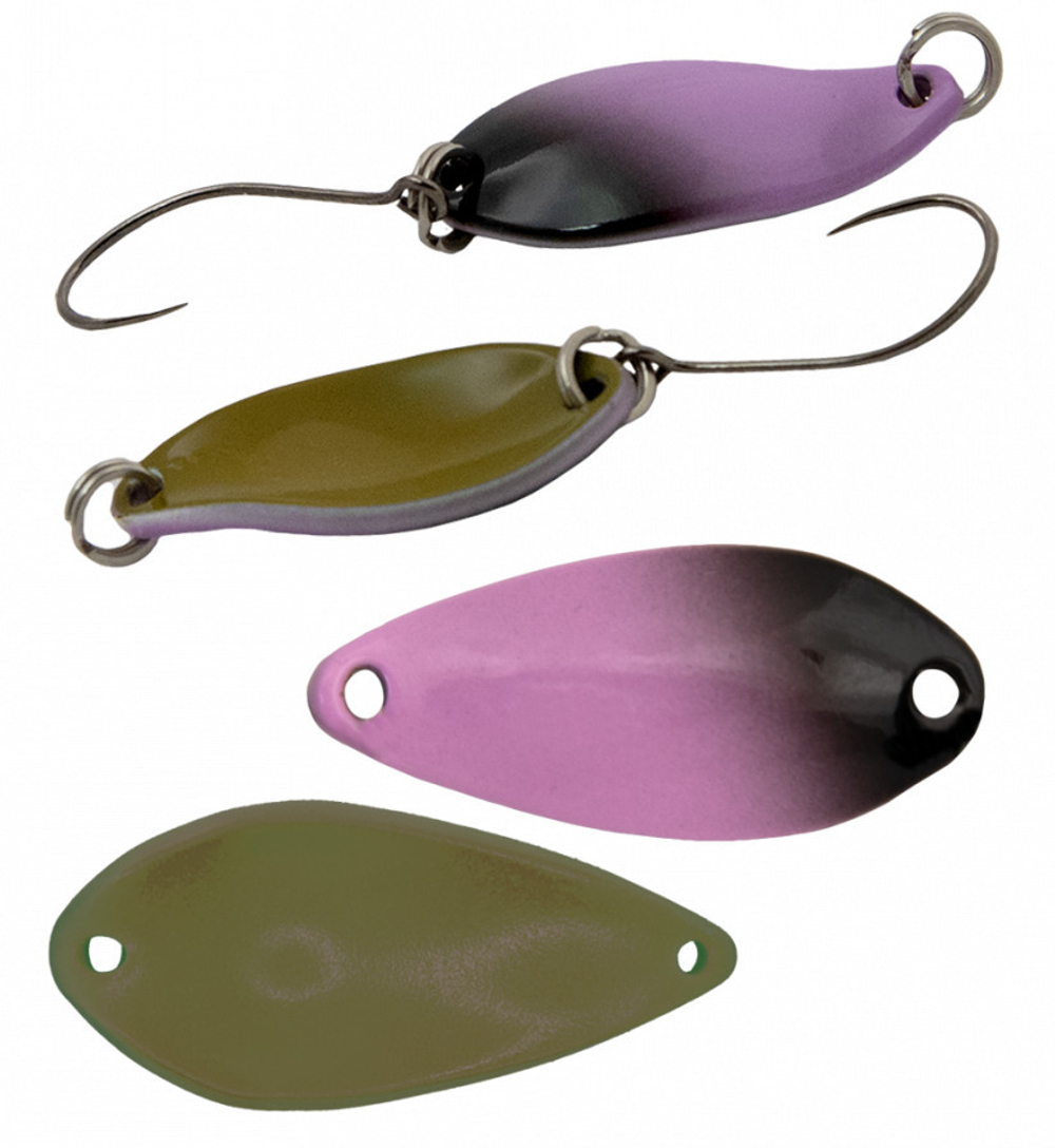 Блесна колеблющаяся для рыбалки на форель окуня голавля LureMax Dotty колебалка