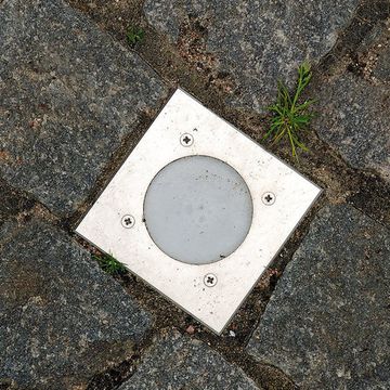 Встраиваемый ландшафтный светильник 369952 хром Ground Novotech