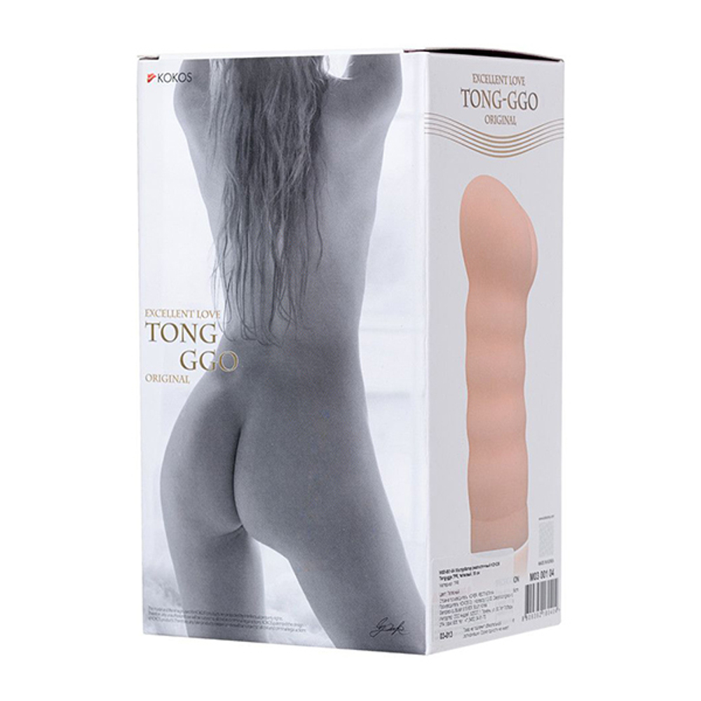 Мастурбатор-анус 19см без вибрации Kokos Tong GGO