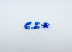 Восковка серьги (Ø 5.00 мм - 2 шт. Ø 2.00 мм - 4 шт., груша 3.50 х 2.50 мм - 4 шт., 6 деталей)