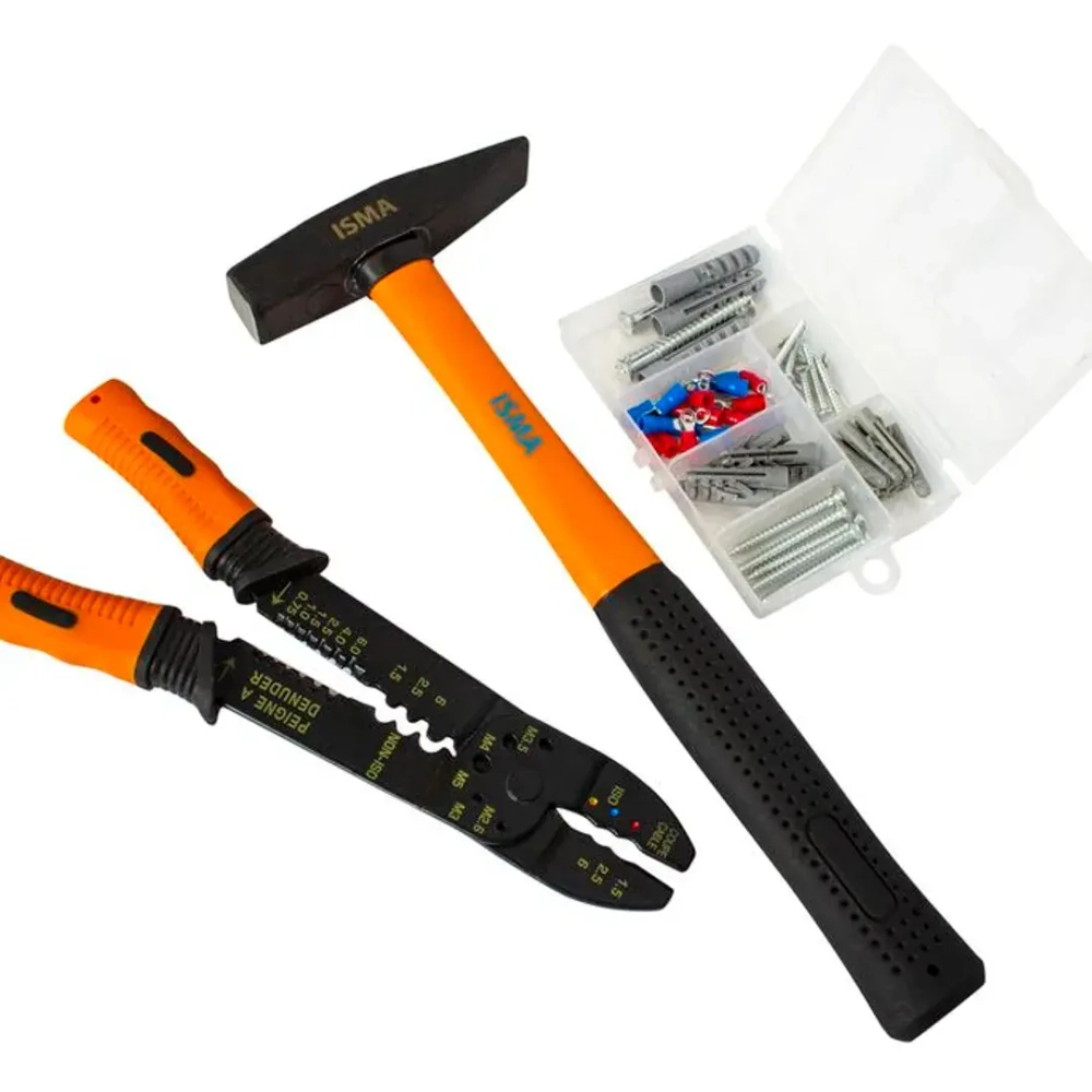 Набор инструмента 303пр. 1/4'',1/2''(6гр.)(4-32мм) ISMA ISMA-53034