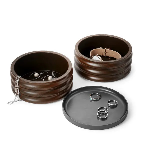 Шкатулка для украшений tesora, черный орех