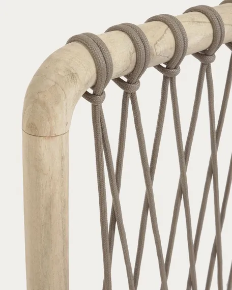 Изголовье подвесное Aberash из массива минди 165x60 см