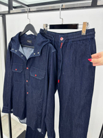 Джинсовый костюм Kiton