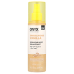 Onyx Professional, Увлажняющий спрей с мерцающим эффектом для тела, сандаловое дерево и теплая ваниль, 200 мл (6,5 жидк. Унции)