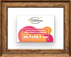Рама 29,7x39,7 для картин и фотографий