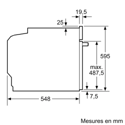 Встраиваемый электрический духовой шкаф Bosch HRA574BB0