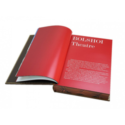 Большой. Bolshoy (театр) на английском языке. Подарочная книга в кожаном переплете