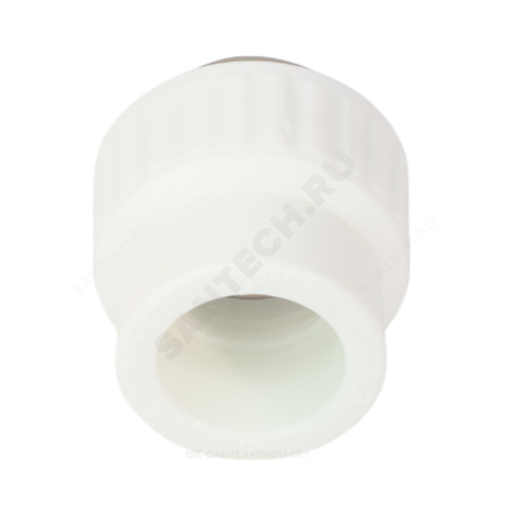 Муфта PP-R комбинированная белая Дн 75х2 1/2" ВР под ключ VALFEX 10134075