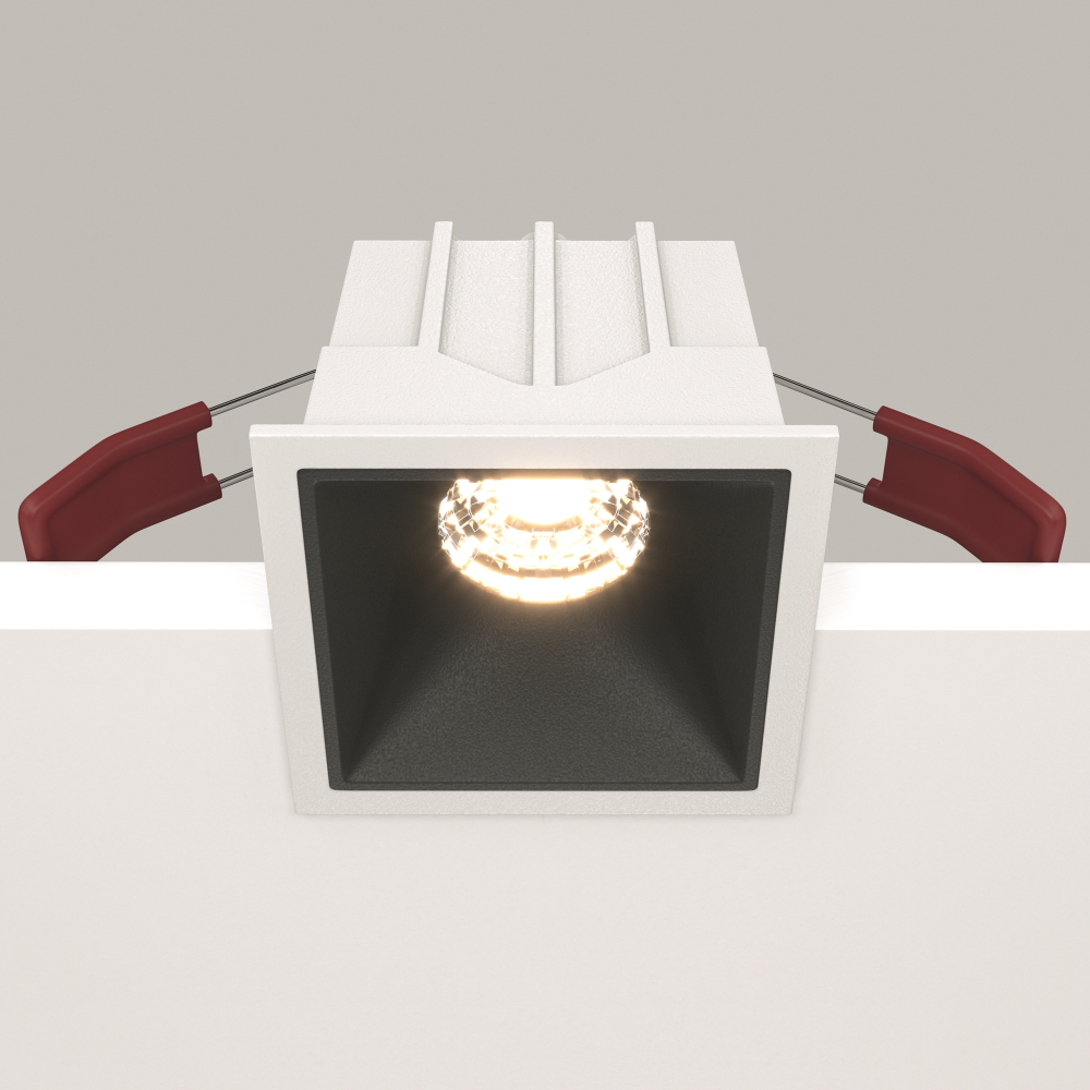 Встраиваемый светодиодный светильник Maytoni Alfa LED DL043-01-10W3K-SQ-WB