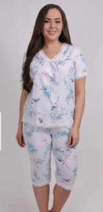 [m]Пижама бриджи+футболка к/р 847-1/2 (сирень)