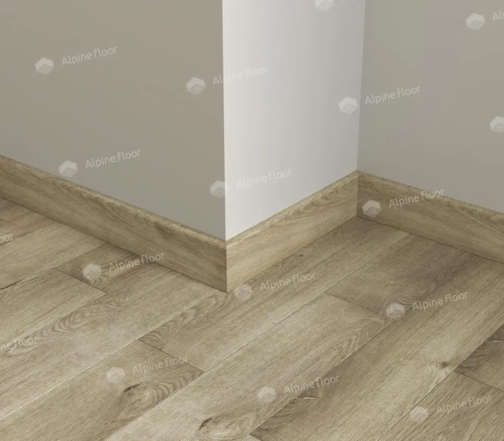 Напольный плинтус Parquet Light Дуб Натуральный Отбеленный SK 13-5