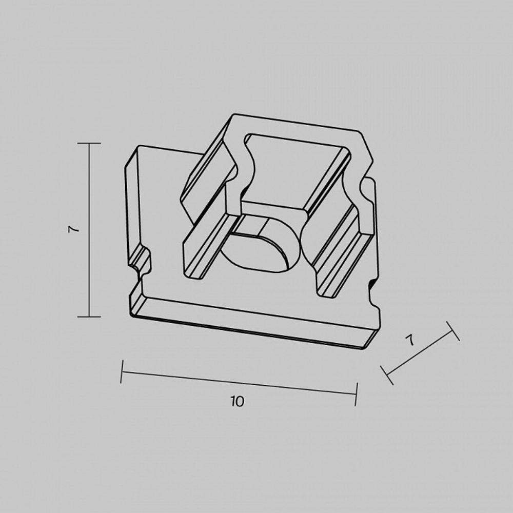 Набор заглушек для профиля Maytoni  642010