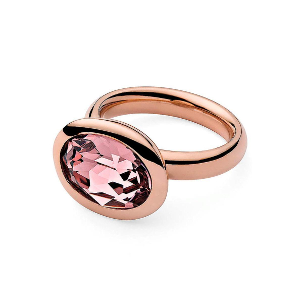 Кольцо Qudo Tivola Light Rose 19 мм 631367 R/RG размер 19